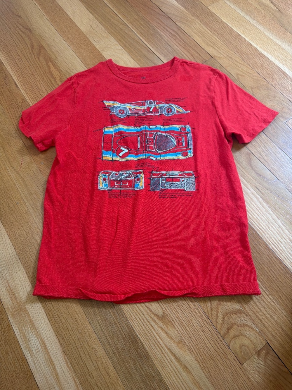 Gap boys racing t shirt